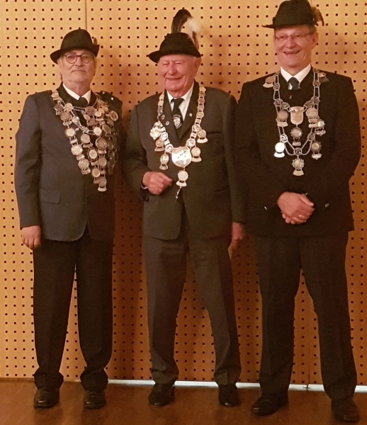 Gaukönig mit Vereinskönigen