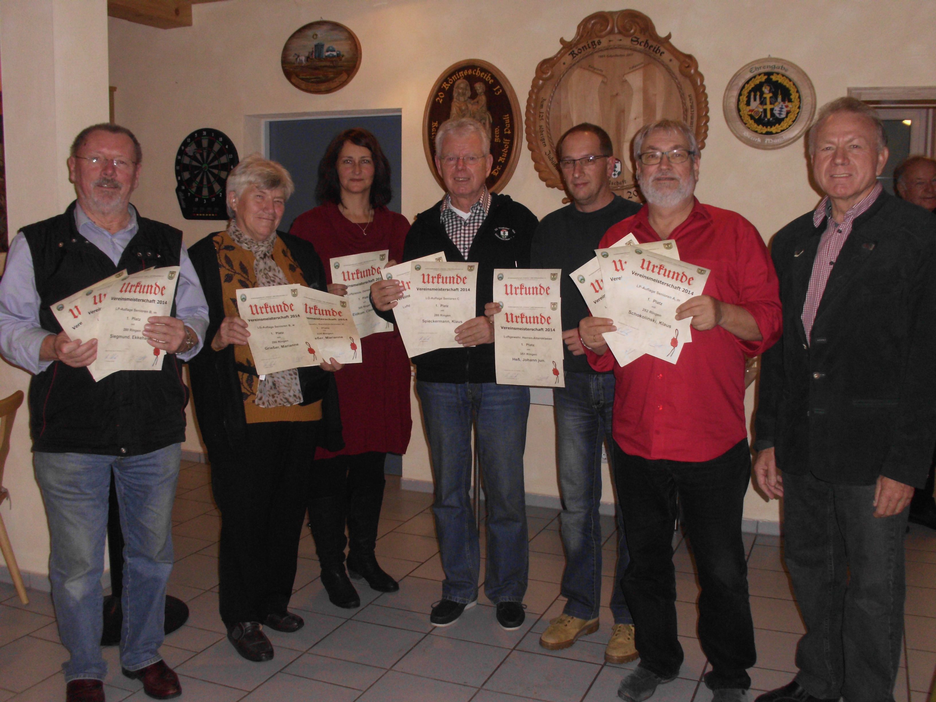 Vereinsmeister 2013